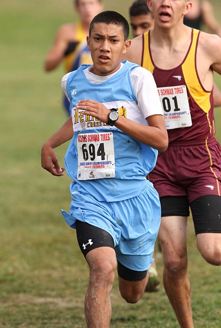 2010NCSXC BD1-2200.JPG - 2010 North Coast Section Cross Country Championships, Hayward High School, Hayward, California